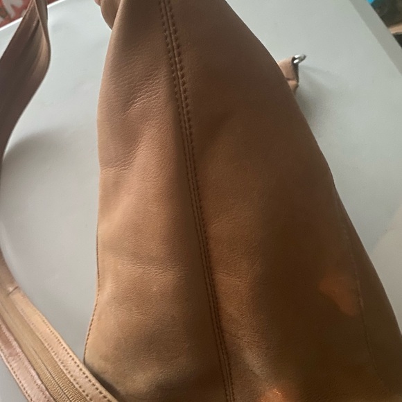 NATURALIZER Leather Hobo Backpack - Picture 16 of 16